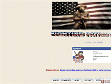 Tablet Screenshot of fightingpatriot.com